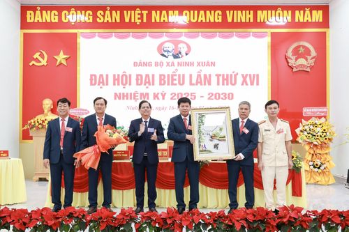 Đại hội Đảng bộ xã Ninh Xuân lần thứ XVI, nhiệm kỳ 2025 - 2030