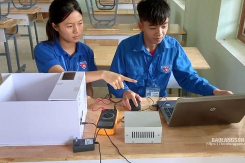 Hệ thống cảnh báo đột quỵ trong nhà tắm: Ý tưởng sáng tạo của học sinh Trường THPT Tú Đoạn