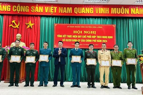 Hữu Lũng tổng kết thực hiện quy chế phối hợp theo Nghị định 03 của Chính phủ