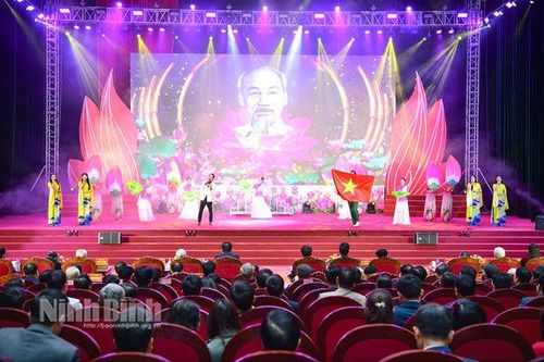 Thành phố Hoa Lư, huyện Nho Quan tổ chức gặp mặt mừng Đảng, mừng Xuân