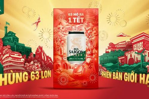 Mở bát 2025 với trend sưu tầm bộ lon 'cực phẩm' từ Bia Saigon Lager