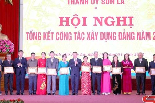 Thành ủy Sơn La tổng kết công tác xây dựng Đảng năm 2024