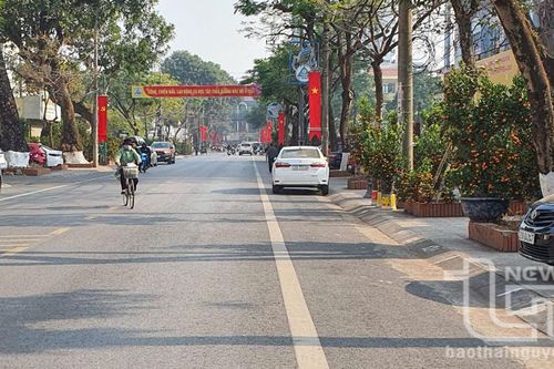 TP. Thái Nguyên: Phân luồng giao thông tạm thời dịp Tết