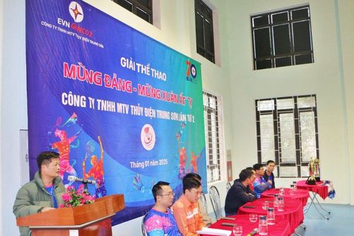 Thủy điện Trung Sơn: Sôi nổi giải thể thao kỷ niệm 70 năm ngày truyền thống ngành Điện lực