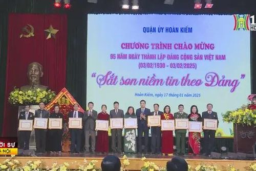 Quận ủy Hoàn Kiếm 'Sắt son niềm tin theo Đảng'