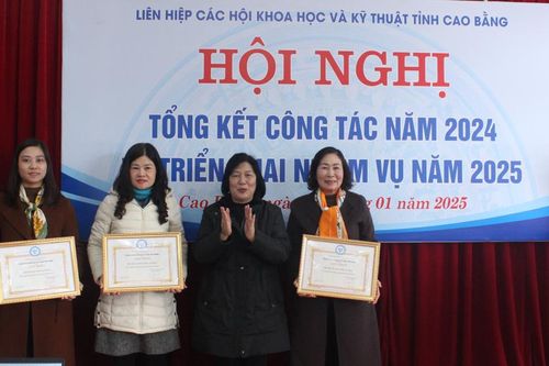 Khen thưởng 6 tập thể có thành tích xuất sắc nhiệm vụ trong công tác Hội