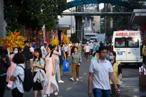 Không khí Tết rất khác ở Bệnh viện Chợ Rẫy