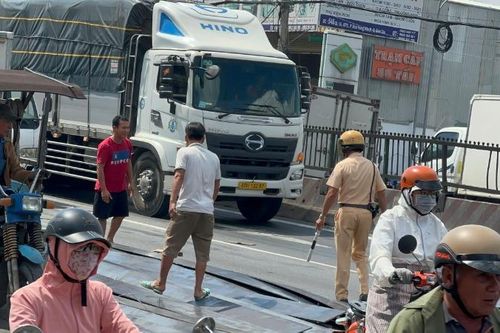 Công an TP Hồ Chí Minh thông tin về vụ việc lái xe phanh gấp gây tai nạn vì đèn tín hiệu bật đột ngột