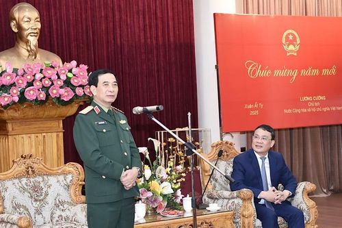 Đại tướng Phan Văn Giang thăm, chúc Tết tại tỉnh Nam Định