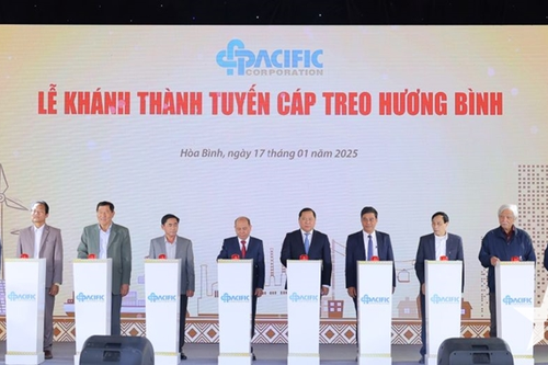 Tuyến cáp treo Hương Bình sẽ chính thức hoạt động từ tháng 2-2025