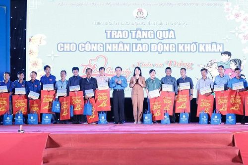 Xuân yêu thương cho công nhân Bình Dương