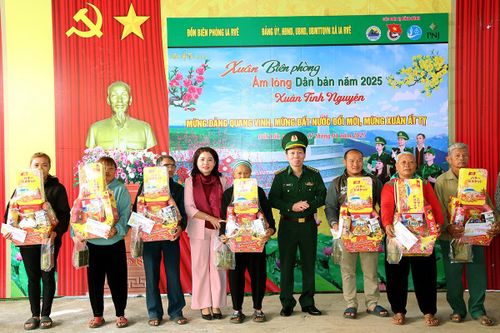Lãnh đạo các tỉnh thăm, chúc Tết các đơn vị BĐBP