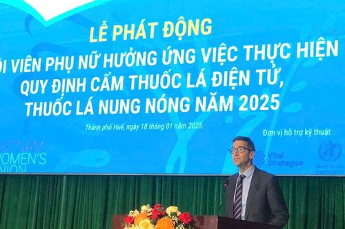 Phụ nữ TP Huế tiên phong nói 'không' với thuốc lá điện tử, thuốc lá nung nóng