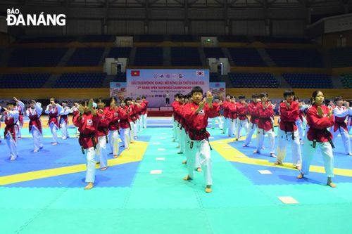 Gần 500 vận động viên dự giải Taekwondo Hanul mở rộng