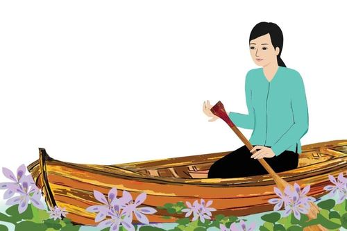 Gió qua sông…