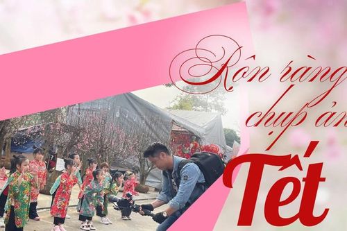 Rộn ràng chụp ảnh tết
