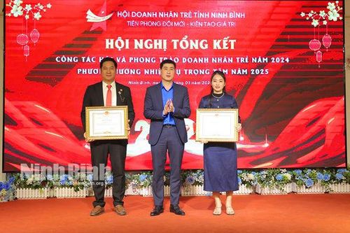 Hội Doanh nhân trẻ tỉnh triển khai nhiệm vụ năm 2025