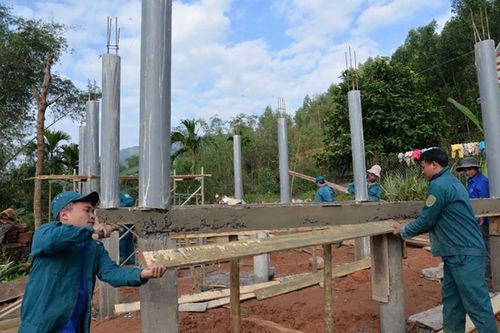 Nhiều người dân Quảng Ngãi đón niềm vui an cư ngay trước Tết Nguyên đán
