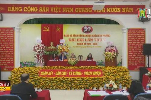 Đại hội điểm Đảng bộ Bệnh viện Đa khoa huyện Đan Phượng