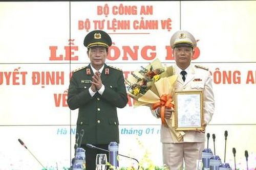 Bổ nhiệm Đại tá Phạm Thanh Hùng giữ chức vụ Tư lệnh Bộ Tư lệnh Cảnh vệ