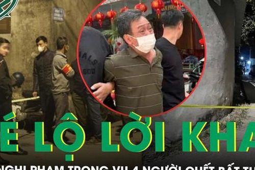Nghi phạm tâm lý bất ổn, thừa nhận sát hại vợ và 2 con trong vụ 4 người tử vong ở Hà Nội