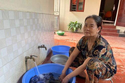 85% gia đình ở huyện Phú Xuyên được cấp nước sạch trước Tết Nguyên đán 2025
