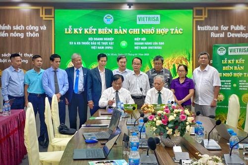 VIPA và VIETRISA ký biên bản ghi nhớ hợp tác