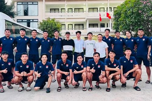 Đội bóng chuyền nam Công an TPHCM đủ quân số VĐV chuẩn bị giải vô địch quốc gia 2025
