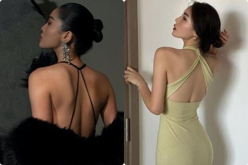 Kỳ Duyên 'đốt mắt' với đường cong nuột nà, rãnh lưng gợi cảm