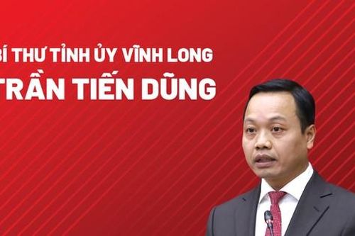Chân dung tân Bí thư Tỉnh ủy Vĩnh Long Trần Tiến Dũng