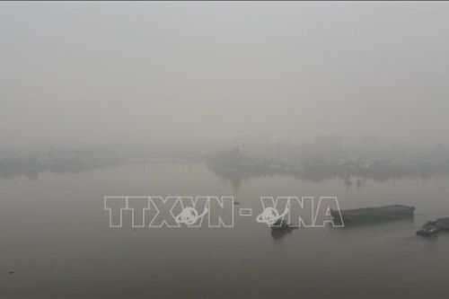 Sáng 19/1, Đồng Nai xuất hiện sương mù dày đặc
