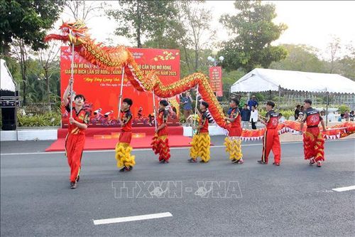 Độc đáo Giải Vô địch Lân Sư Rồng mở rộng ở Cần Thơ