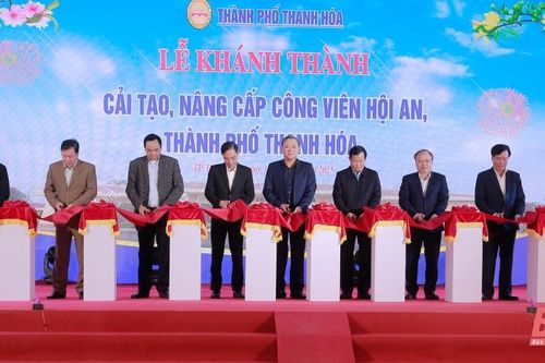 Hoàn thành nâng cấp, cải tạo Công viên Hội An