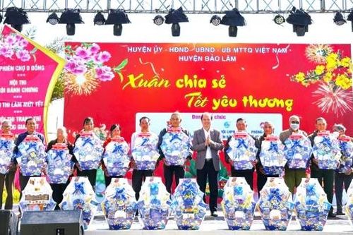 Bảo Lâm: Tổ chức Chương trình ''Xuân chia sẻ - Tết yêu thương''