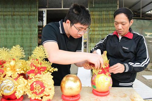 Độc đáo trái cây chưng Tết