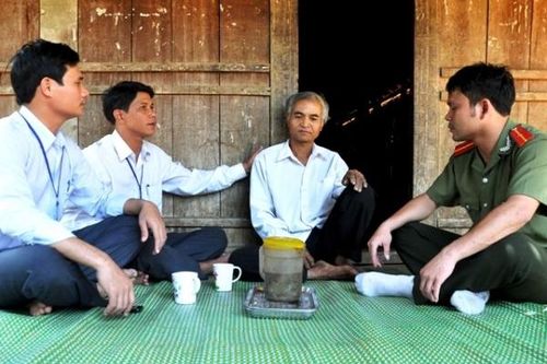 Chuyện về một Trưởng Công an xã người Ca Dong nhiều năm là Chiến sĩ thi đua cơ sở