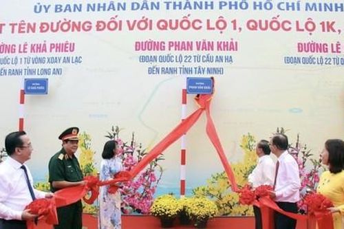 TPHCM đặt tên đường các đồng chí lãnh đạo: Đỗ Mười, Lê Khả Phiêu, Phan Văn Khải…
