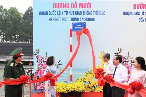 Nhiều tuyến đường tại TP.HCM vừa được đặt tên