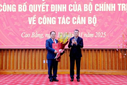 Ông Quản Minh Cường giữ chức Bí thư Tỉnh ủy Cao Bằng
