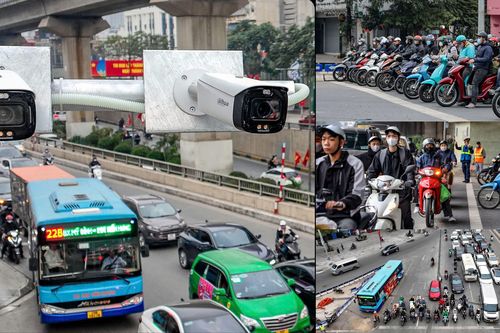Cận cảnh nút giao 4 tầng ở Hà Nội được lắp 16 camera phạt nguội để giảm ùn tắc