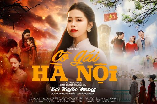 Quán quân 'Giọng hát hay Hà Nội' Bùi Huyền Trang 'chào sân' với MV đầu tay về Hà Nội
