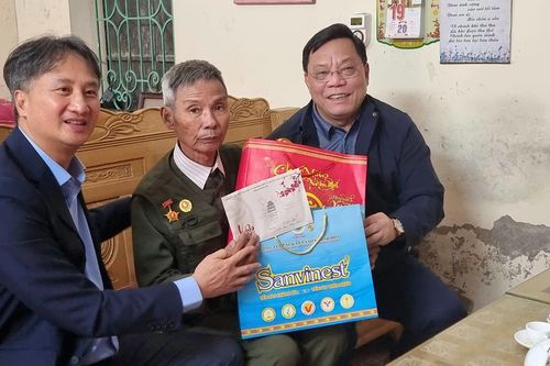 Trung tướng Nguyễn Hải Trung thăm, chúc Tết thương bệnh binh, đơn vị tiêu biểu trên địa bàn huyện Mỹ Đức