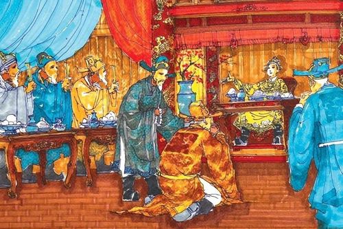 Vua Việt xưa thưởng Tết, ăn Tết, chơi Tết ra sao?