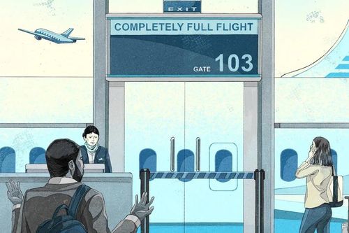 Bị hủy chuyến do máy bay quá tải, phải làm sao?