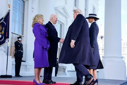 Tổng thống đắc cử Donald Trump tới Đồi Capitol