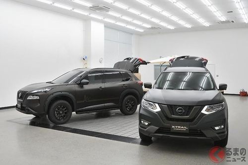 Nissan X-Trail phiên bản cắm trại 'chất' hơn xe Van lộ diện