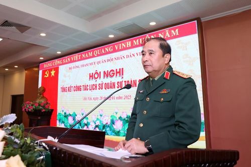 Tổng kết công tác lịch sử quân sự toàn quân năm 2024