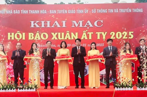 Khai mạc Hội Báo Xuân Ất Tỵ 2025 tại Thanh Hóa