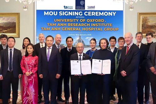 Đại học Oxford ký hợp tác với Viện Nghiên cứu Tâm Anh