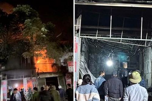 Cháy cửa hàng kinh doanh vàng bạc, 3 người kịp thoát hiểm qua lối cửa sau